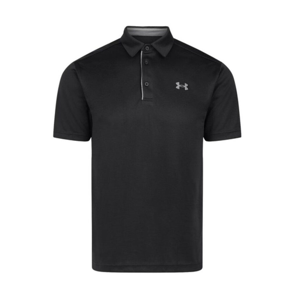 Under Armour Freedom Golf Polo Shirt Men’s 2XL Black NEW